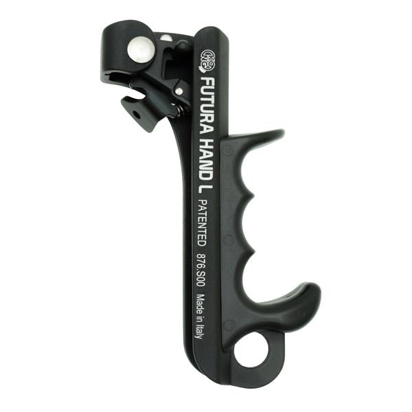 KONG FUTURA HAND L Handsteigklemme links – Frontansicht der Seilklemme für Seilaufstieg