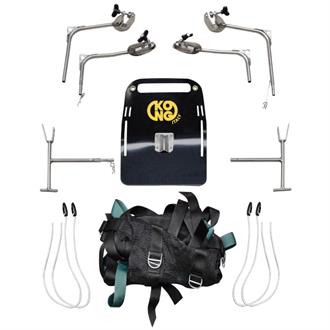 KONG Schneerettungs-Kit – Setübersicht mit Komponenten und Zubehör für Schneerettung